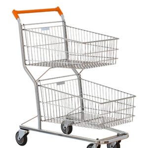 CARRINHO DE COMPRAS 130L DUPLO